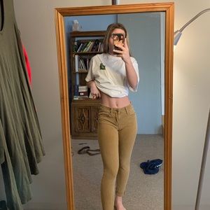 Tan jeans